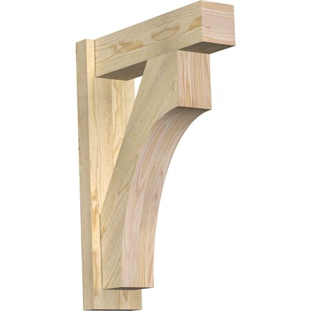 Ekena Millwork Westlake Block Rough Sawn Outlooker, Douglas Fir, 6"W x 20"D x 28"H OUT06X20X28WTL05RDF